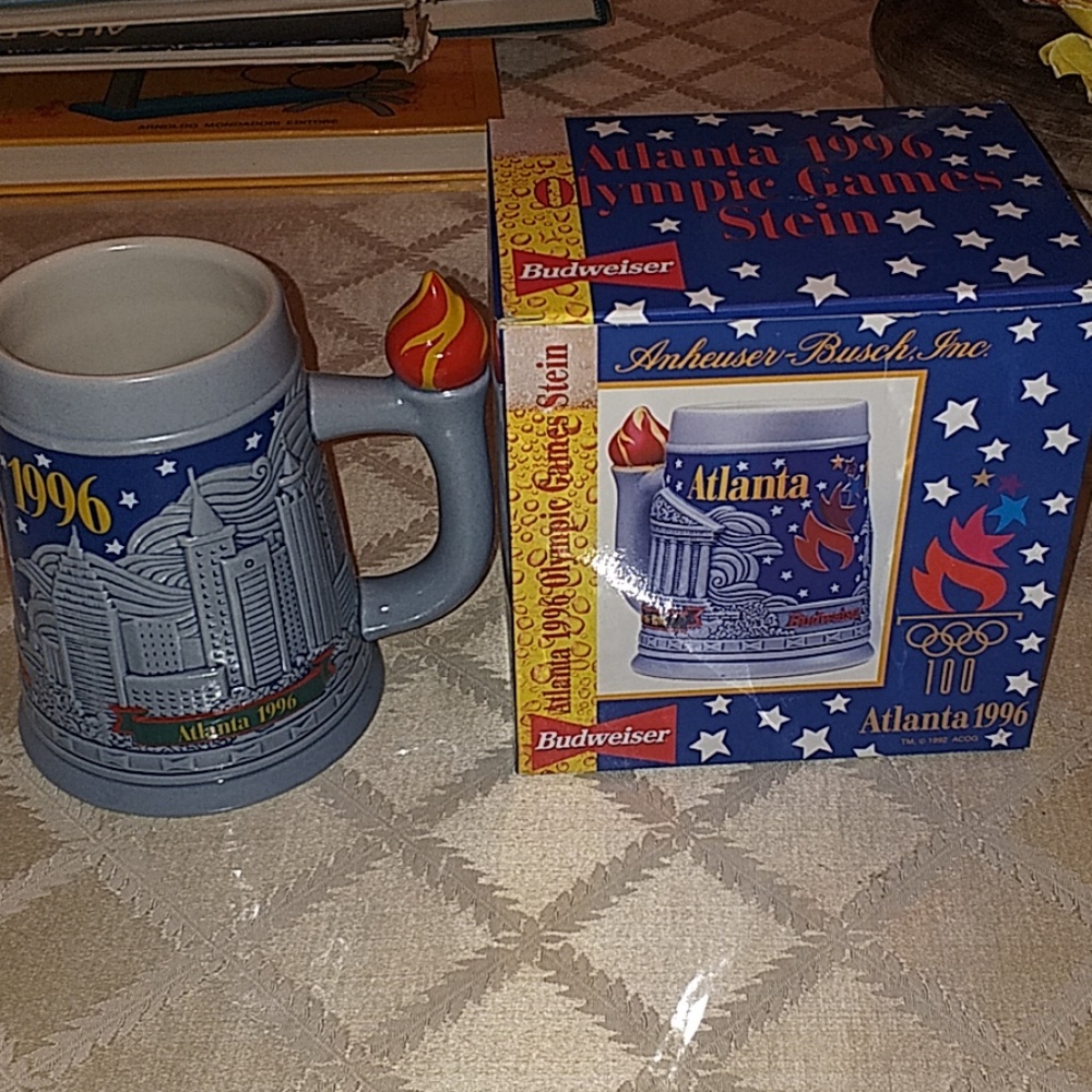 Olympic Budweiser Mug- Atlanta 1996